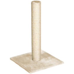 animallparadise Large Polset scratching post. beige color. size 38 x 38 x 59 cm. for cat. Griffoirs
