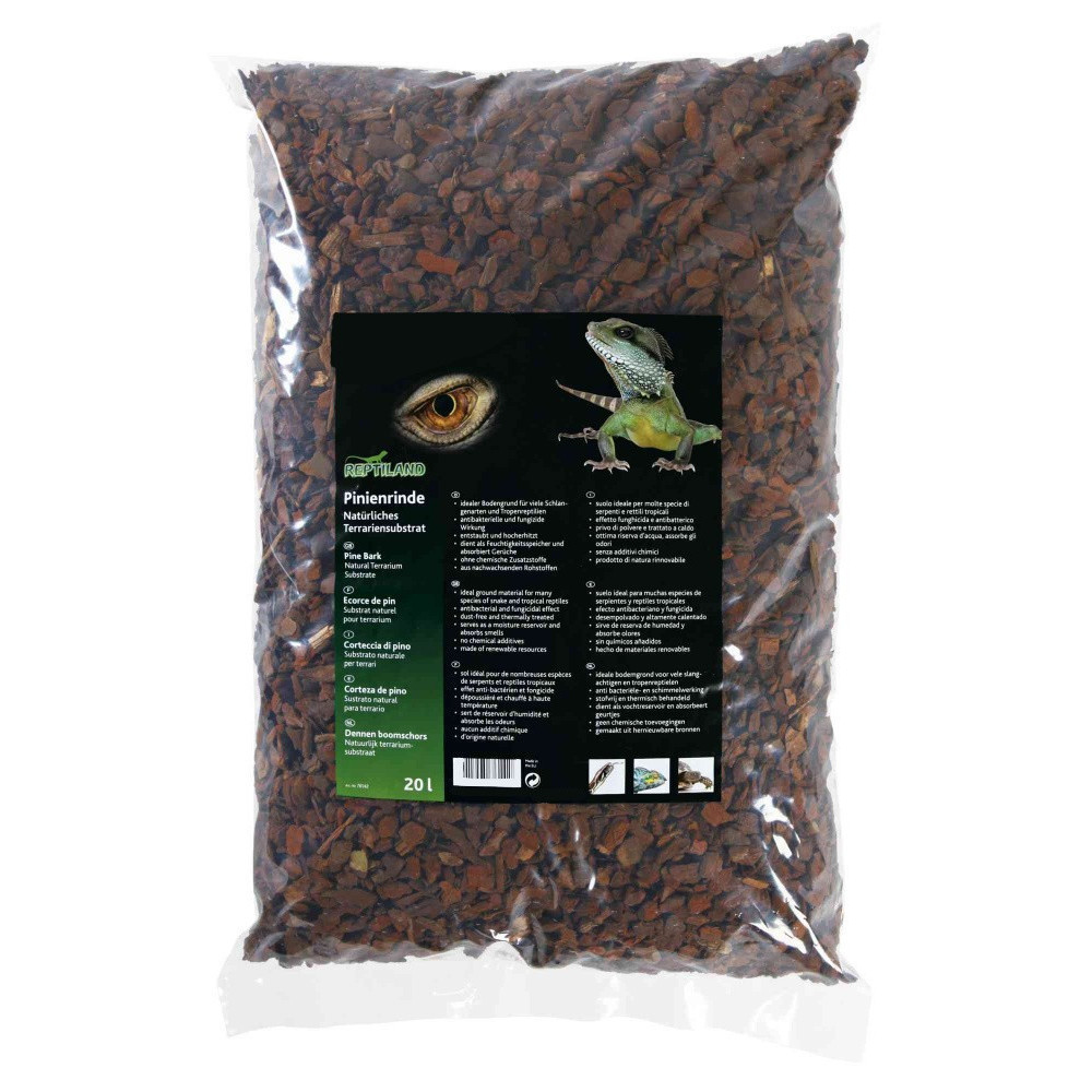 animallparadise Pine Bark 20 Liters. Natural substrate for Terrarium. Substrates