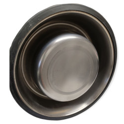 animallparadise Stainless steel bowl, 0.70 Litre, ø 21cm for dogs Bowl, bowl