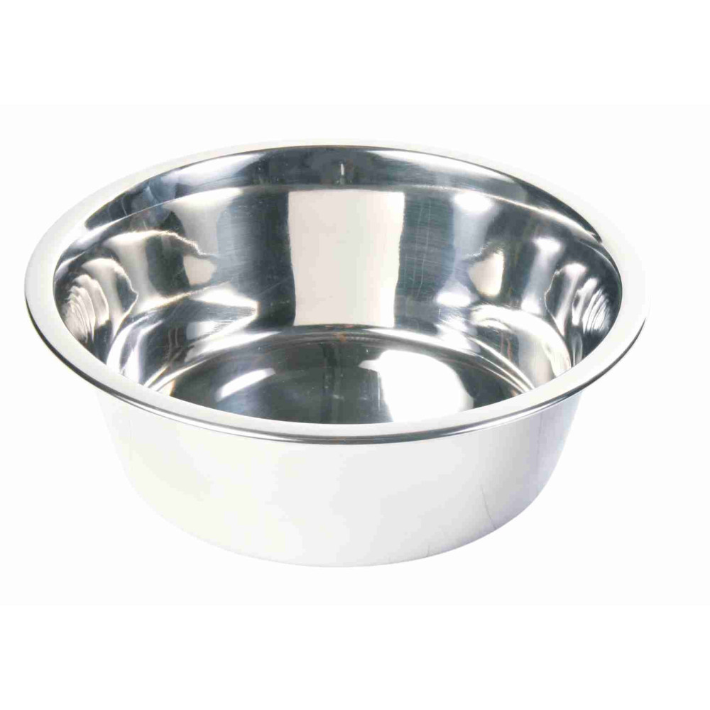 animallparadise Stainless steel bowl 2.8 Litre, for dog ø 24 cm. Bowl, bowl