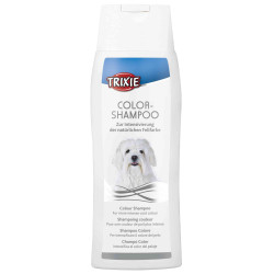 animallparadise Shampoing spécial poils blancs 250ml et serviette microfibre pour chien. Shampoing