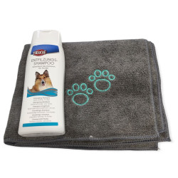 animallparadise Detangling shampoo, for long-haired dogs, 250 ML with microfiber towel Shampoo