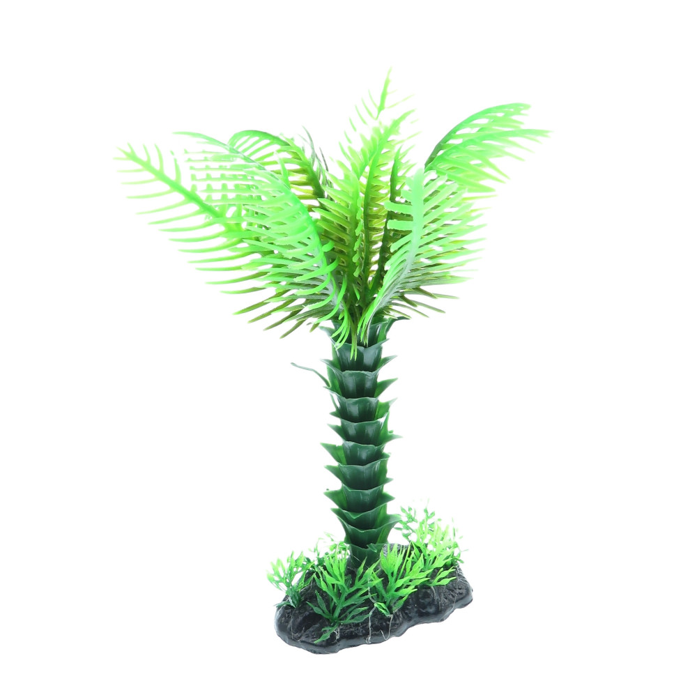 animallparadise Palm tree decoration solo M, H20 cm, for aquarium Plante