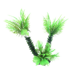 animallparadise Palm tree decoration trio, H 26 cm, for aquarium Plante