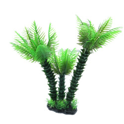 AP-ZO-352233 animallparadise Trío decorativo de palmeras, H 26 cm, para acuario Plante