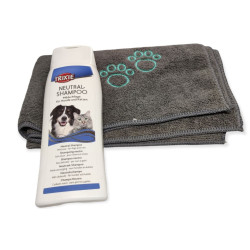 Neutralny szampon dla psów i kotów. 250 ml plus ręcznik z mikrofibry. AP-TR-2907-2350 animallparadise