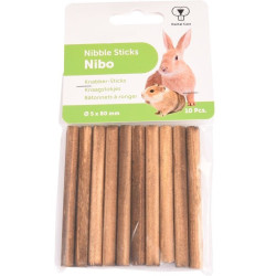 animallparadise 10 Gnawing Sticks ø 5 x 80 mm for rodents Friandise