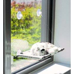 animallparadise Fensterbett für Katzen. Größe 50x 30 cm. AP-TR-43209 Schlafen