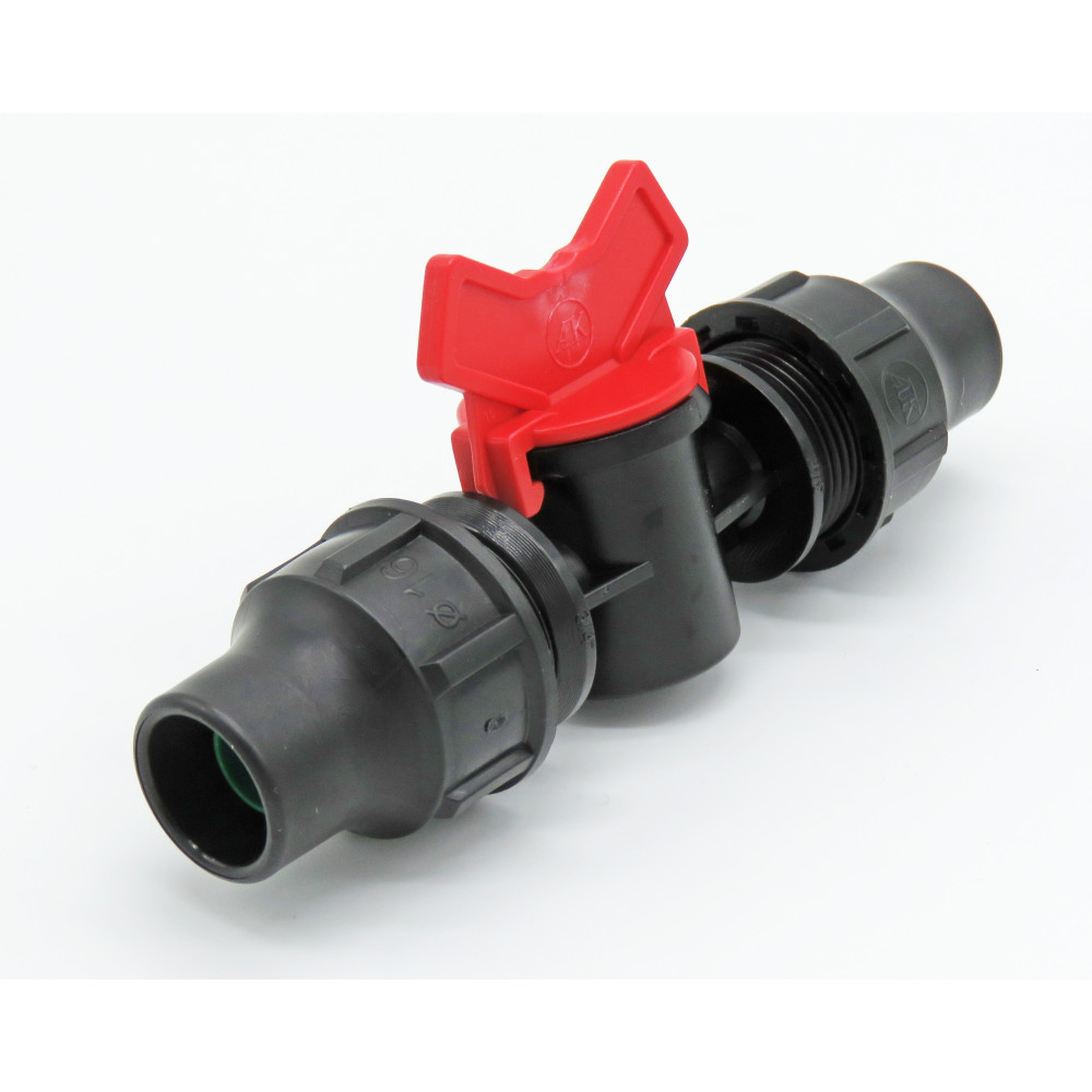 jardiboutique ø 20 mm Mini quick connect valve for PE-BD pipe Drop by drop