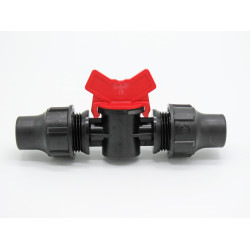 jardiboutique ø 20 mm Mini quick connect valve for PE-BD pipe Drop by drop