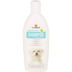 AP-FL-507035-2350 animallparadise 300 ml de champú de pelo blanco para perros y una toalla de microfibra. Champú