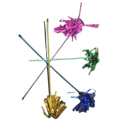 animallparadise Playing rod with tassels, for cats, set of 4 rods. Games