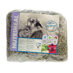 animallparadise Alpine hay, apple, beet, 1 kg, for rodents. Rodent hay