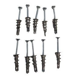 jardiboutique 10 Placo self-drilling plugs - with screw 4.5 X 30 mm ankle