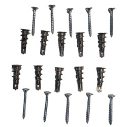 jardiboutique 10 Placo self-drilling plugs - with screw 4.5 X 30 mm ankle