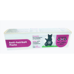 Pasta przeciw kulom włosowym, tubka 100 g, dla kotów AP-FL-561231 animallparadise