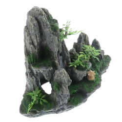 AP-FL-410234 animallparadise Piedra de roca, 23 x 11,5 x 17 cm, decoración de acuario. Roché pierre