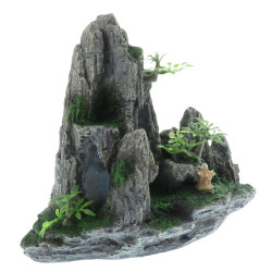 animallparadise Rock stone, 23 x 11.5 x 17 cm, aquarium decoration. Roché pierre