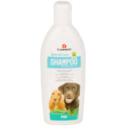 animallparadise Shampoing au pin 300ml pour chien et serviette en microfibre. Shampoing