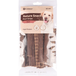 Flamingo Pet Products Natural beef candy strips of 11 cm. 100 g. Beef