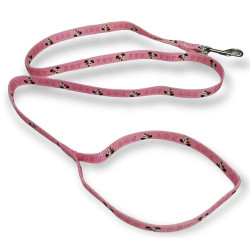 animallparadise PUPPY MASCOTTE pink leash 13 mm length 1,20 m for puppies. dog leash