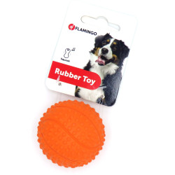 Flamingo Pet Products 1 Balle en caoutchouc ø 5.5 cm pour chien couleur aléatoire Balles pour chien