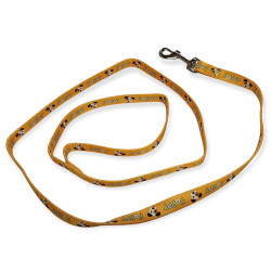 animallparadise PUPPY MASCOTTE leash yellow, 13 mm length 1,20 m for puppies dog leash