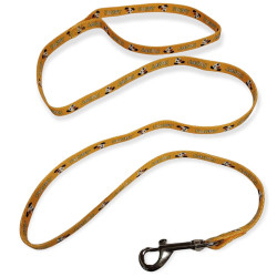 animallparadise PUPPY MASCOTTE leash yellow, 13 mm length 1,20 m for puppies dog leash