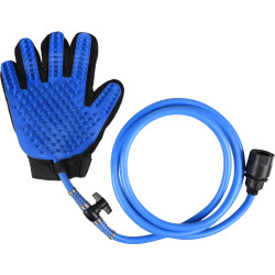 animallparadise Cleaning glove with water jet connection for dogs. Grooming gloves and rollers