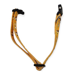 animallparadise Halsband PUPPY MASCOTTE gelb, 13 mm, 25 bis 39 cm für Welpen AP-ZO-466738JAU Welpen-Halsband