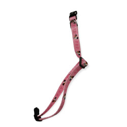 Coleira PUPPY MASCOTTE rosa 13 mm, 25 a 39 cm para cachorros AP-ZO-466738ROS Colarinho de cachorro