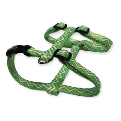 animallparadise copy of Harness S PUPPY PIXIE. 13 mm. 27 to 42 cm. green color. for puppies dog harness