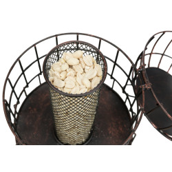 animallparadise Peanut dispenser with pest protection, holds up to 820 ml Peanut, peanut, sunflower feeder