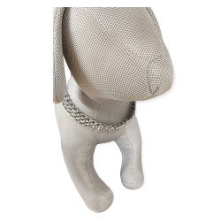 animallparadise Dog collar, 3 rows, L-XL 55 cm/2.5 mm education collar