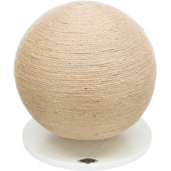 animallparadise Scratching post, round shape for cat mounted on tray. Scratchers and scratching posts