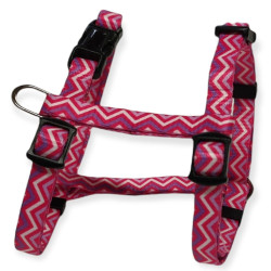 animallparadise Pink PUPPY PIXIE XS 8 mm harness 18 to 29 cm for puppies dog harness