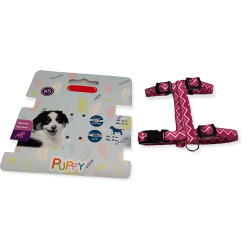 AP-ZO-466743ROS animallparadise PUPPY PIXIE XS rosa 8 mm 18 a 29 cm Arnés para cachorros arnés para perros