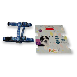 animallparadise PUPPY PIXIE XS 8 mm imbracatura blu da 18 a 29 cm per cuccioli AP-ZO-466743BLE pettorina per cani