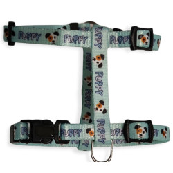 animallparadise PUPPY MASCOTTE xs 8 mm blue harness 18 to 29 cm for puppies dog harness