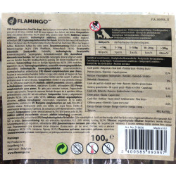 Flamingo Pet Products Natürliche Rindsbonbonstreifen von 11 cm. 100 g. FL-518636 Rindfleisch