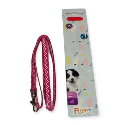 Roze PUPPY PIXIE riem lengte 1,20 m voor puppies animallparadise AP-ZO-466742ROS hondenriem