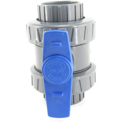 jardiboutique Set of 2 PVC valves for swimming pool diametre 50 mm Pool valve