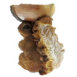 animallparadise Mangeoire forme écureuil, hauteur 20 cm, oiseaux Mangeoires , abreuvoir