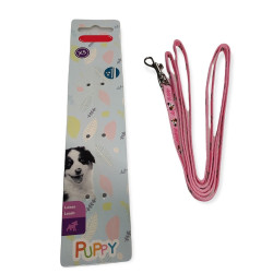 Roze PUPPY MASCOTTE riem lengte 1,20m voor puppies animallparadise AP-ZO-466736ROS hondenriem