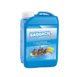 HTH Baquacil 3 litres -détruit les bactéries dans l'eau Produit de traitement