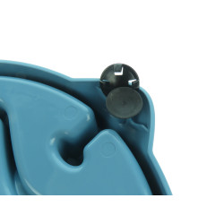 Miska antykolkowa, Beno niebieska, z przyssawką, 800 ML, ø 21,5 CM, pies AP-FL-521650 animallparadise
