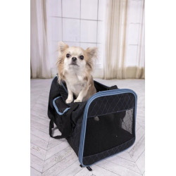 Hakon saco de transporte, 29 x 43 x 29 cm preto, cão máx. 7 kg AP-FL-521282 sacos de transporte