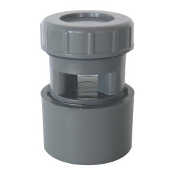 jardiboutique Clapet D32/40/50 aérateur à membrane pour colonne de décompression d'eau Ventilation