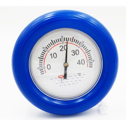 jardiboutique Swimming pool thermometer, Floating round, Buoy shape, diameter 18.5 cm Thermometer