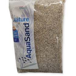 animallparadise Decorative floor 1.5-2.5 mm natural medium quartz AquaSand 1kg for aquarium Soils, substrates, substrates